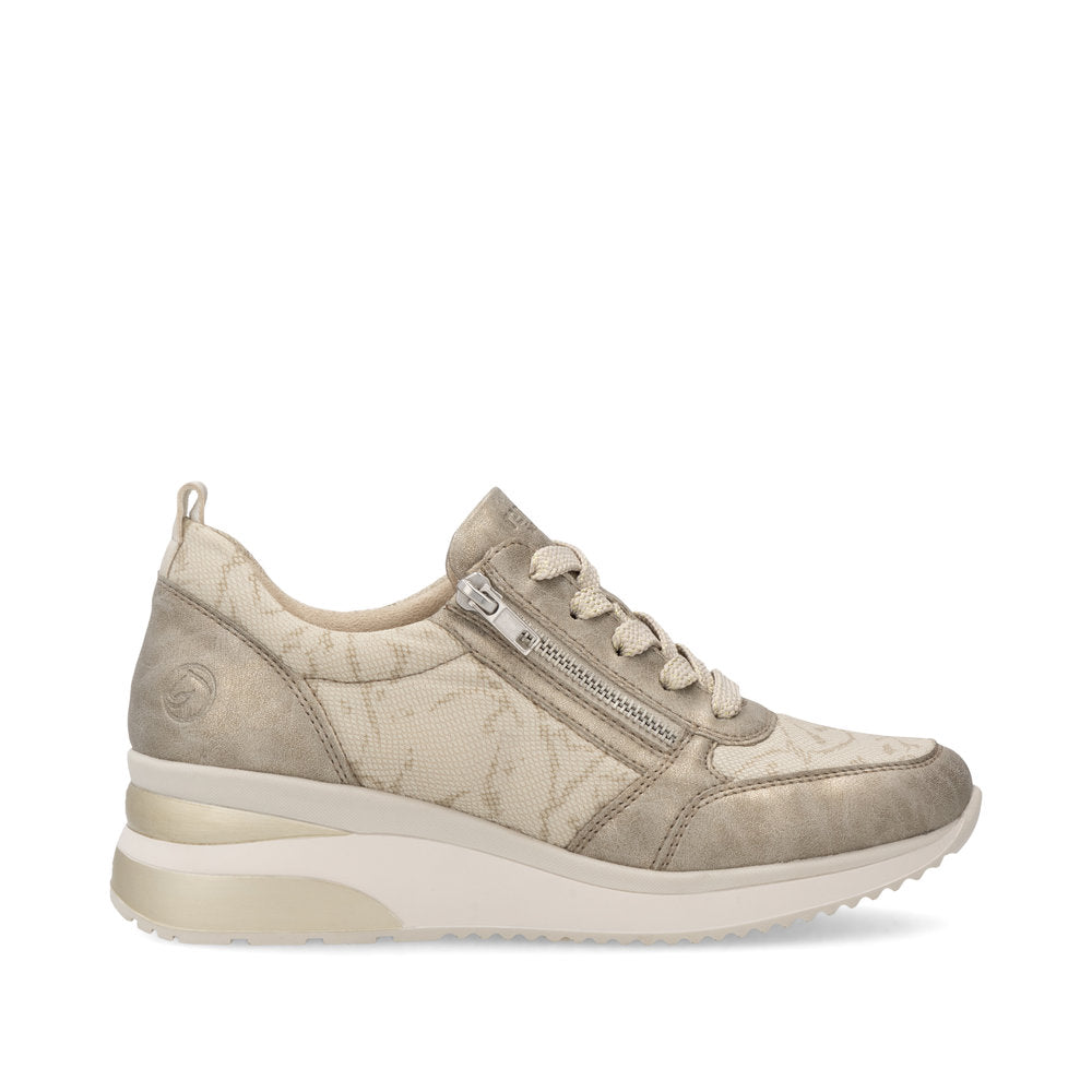 Remonte Ladies Stretch Upper Wedge Sneaker