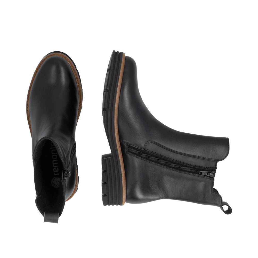Remonte Hazel D3A72-00 Black Boot