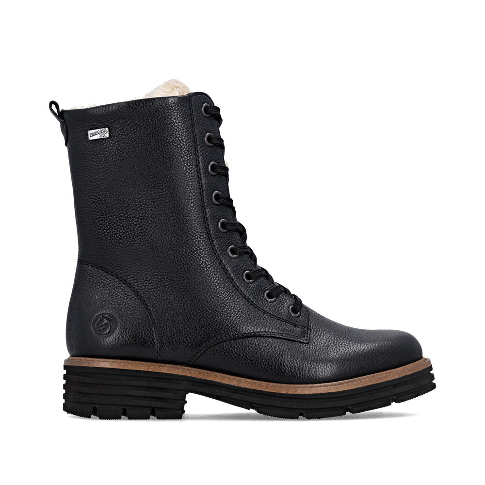 Remonte Ladies Lace Front Wool Lined Tex Boot