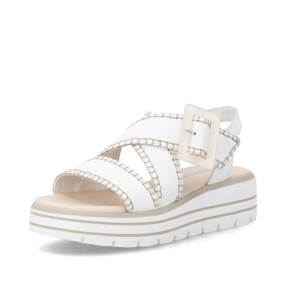 Remonte Inaya D3N51-80 White Sandal