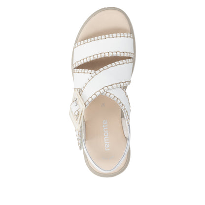 Remonte Inaya D3N51-80 White Sandal