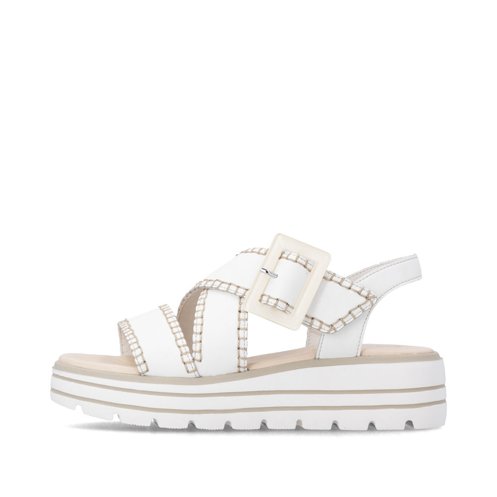 Remonte Inaya D3N51-80 White Sandal