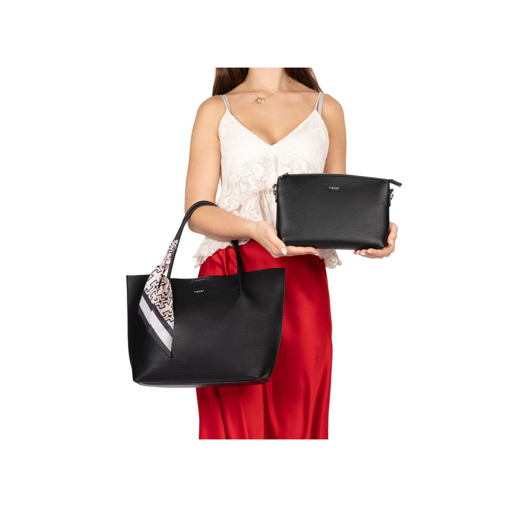 Rieker H1399-00 Black Bag