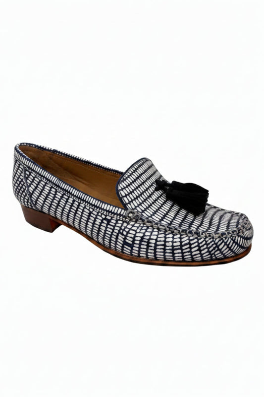 HB Ladies Tassel Trim Moccasin