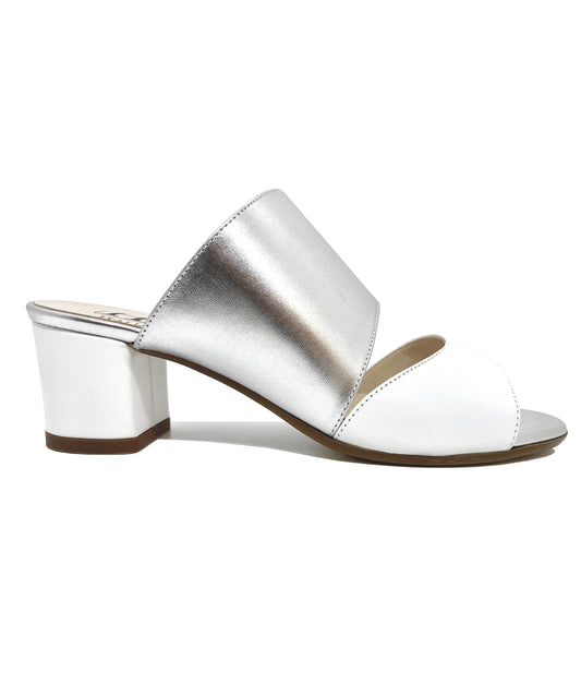 Mid Heel Mule Sandal