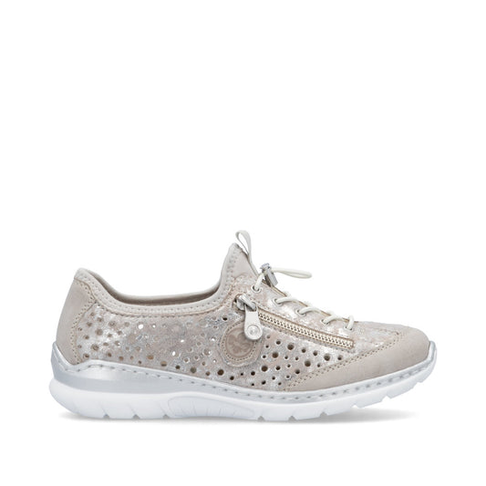 Rieker Ladies Bungee Lace Casual Shoe