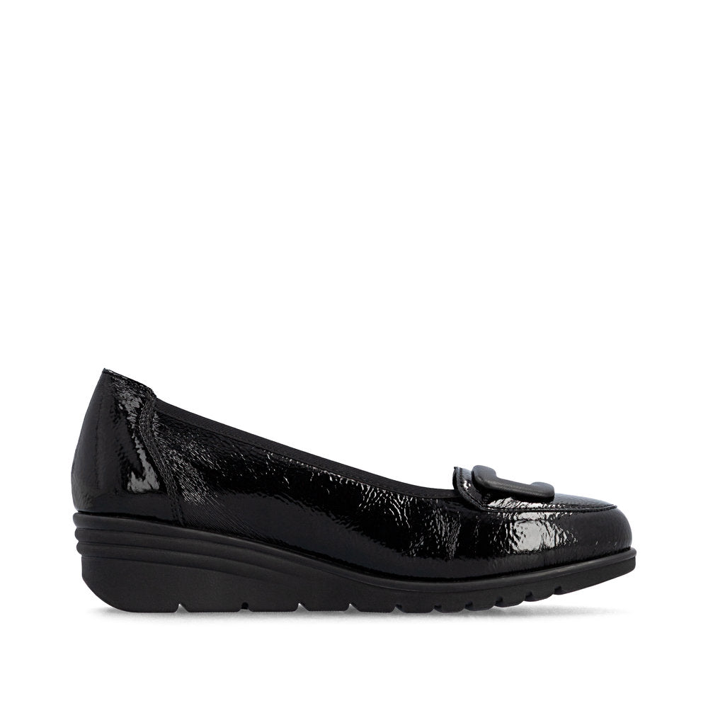 Rieker L5362-00 Black Shoe