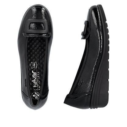 Rieker L5362-00 Black Shoe