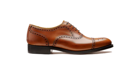 Barker Mirfield Oxford Toe Cap Brogue Shoe