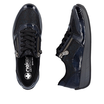 Rieker N1100-14 Navy Shoe