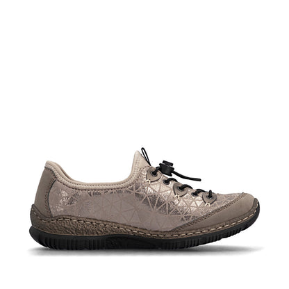 Rieker N3271-90 Pewter Shoe