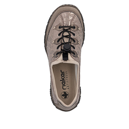 Rieker N3271-90 Pewter Shoe