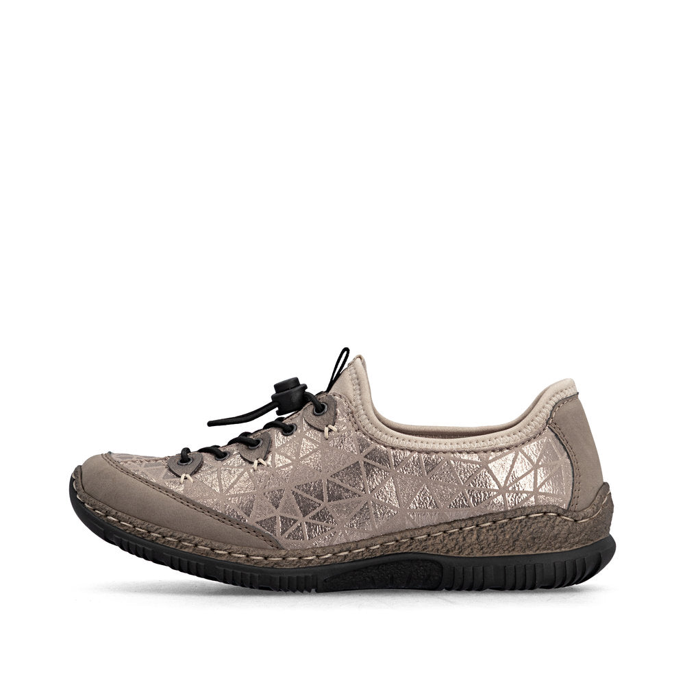 Rieker N3271-90 Pewter Shoe