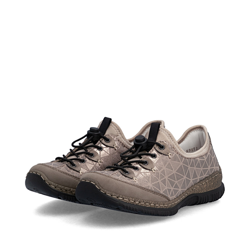 Rieker N3271-90 Pewter Shoe