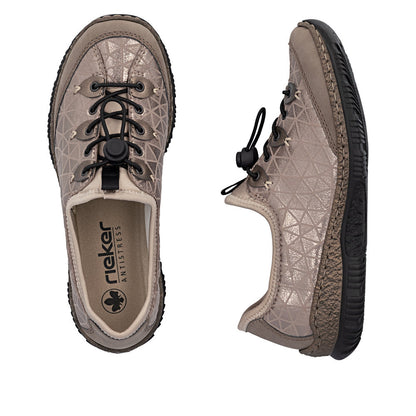 Rieker N3271-90 Pewter Shoe