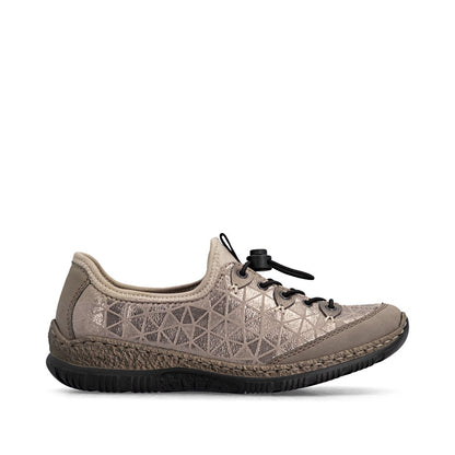Rieker N3271-90 Pewter Shoe