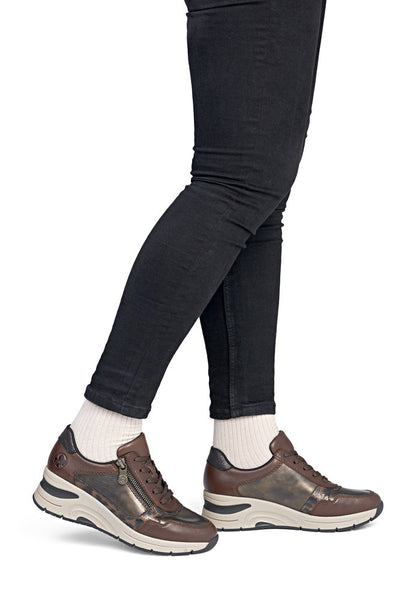 Rieker N9301-27 Metallic Shoe