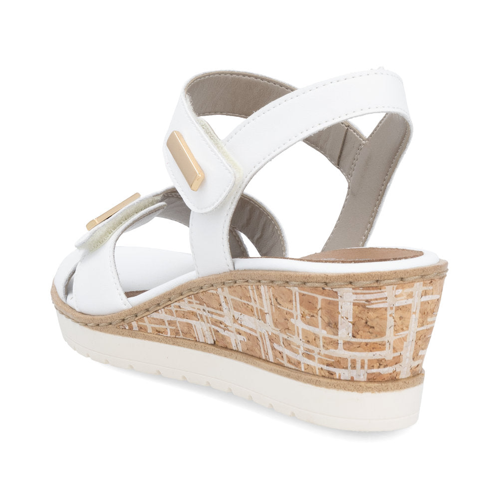 Remonte Ladies Adjustable Strap Wedge Heel Sandal