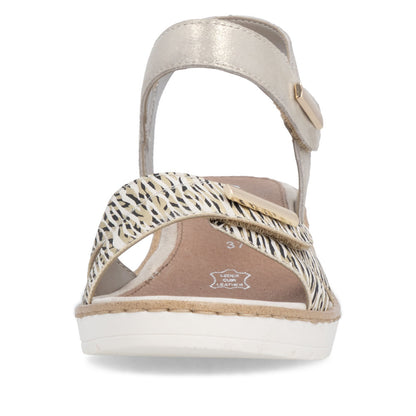 Remonte Ladies Adjustable Strap Wedge Sandal