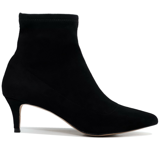 Ravel Madruga Ladies Kitten Heel Micro Fiber Ankle Boot