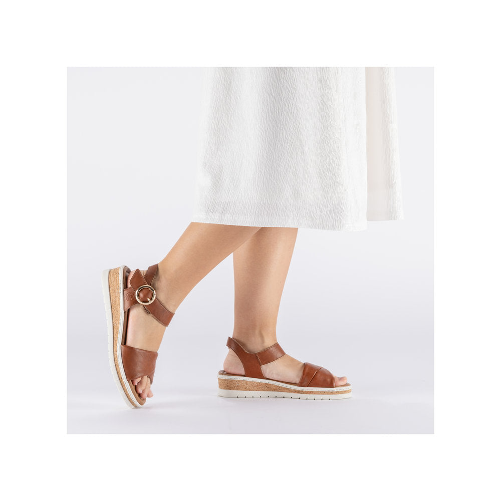 Rieker Lisa V4191-24 Brown Sandal