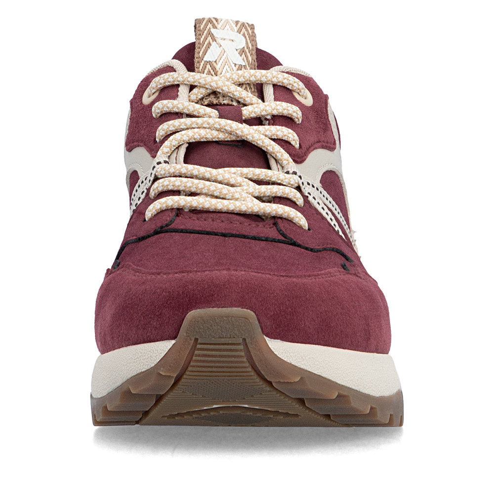 Rieker Akilah W2501-35 Bordeaux Sneaker