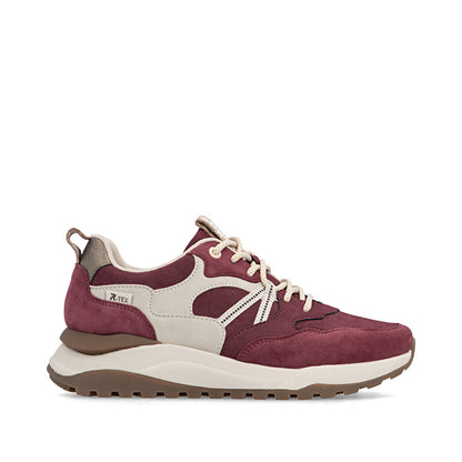 Rieker Akilah W2501-35 Bordeaux Sneaker