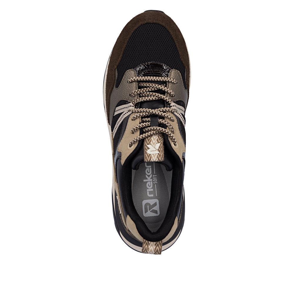 Rieker Akilah W2501-90 Black Sneaker