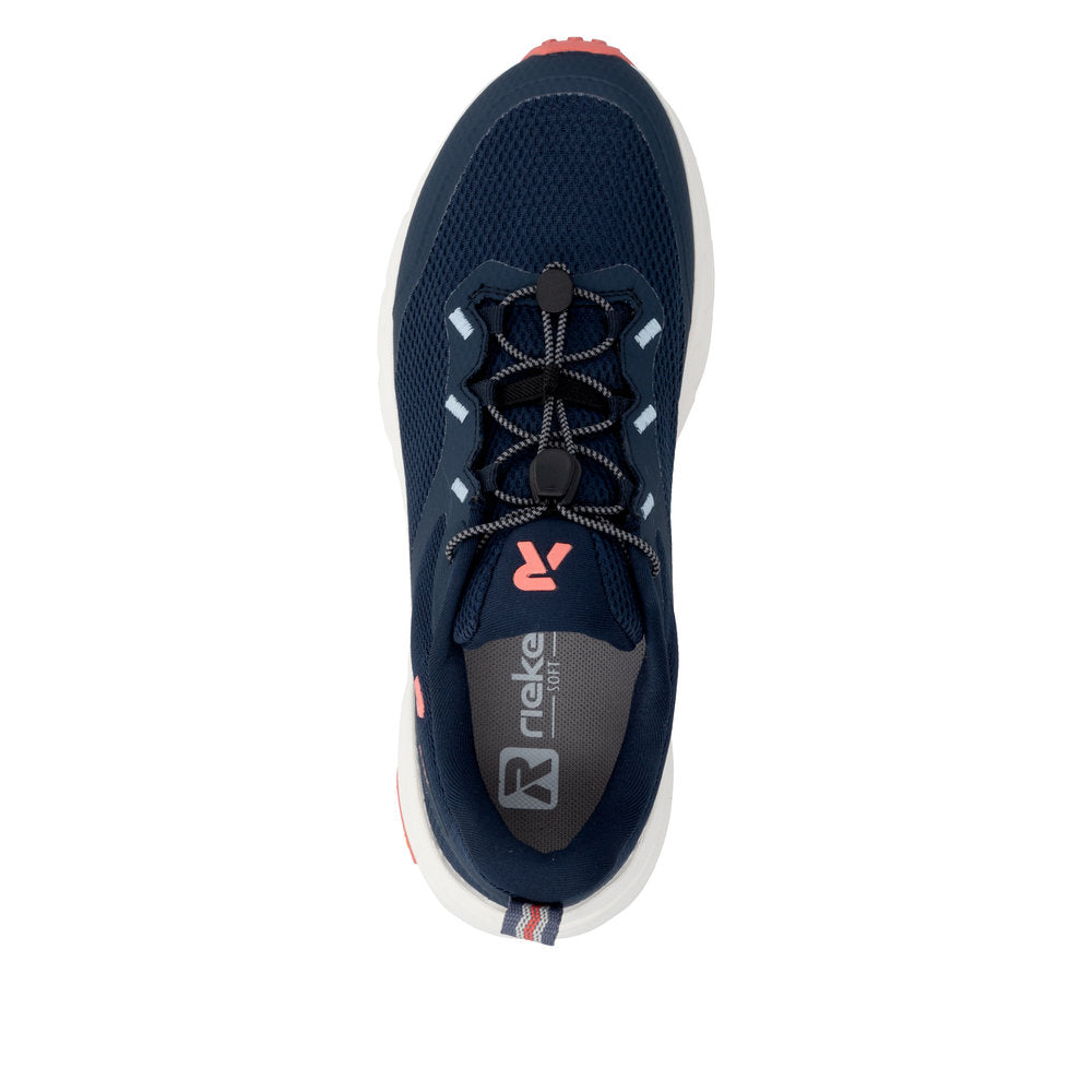 Rieker Drew W4502-14 Navy Sneaker