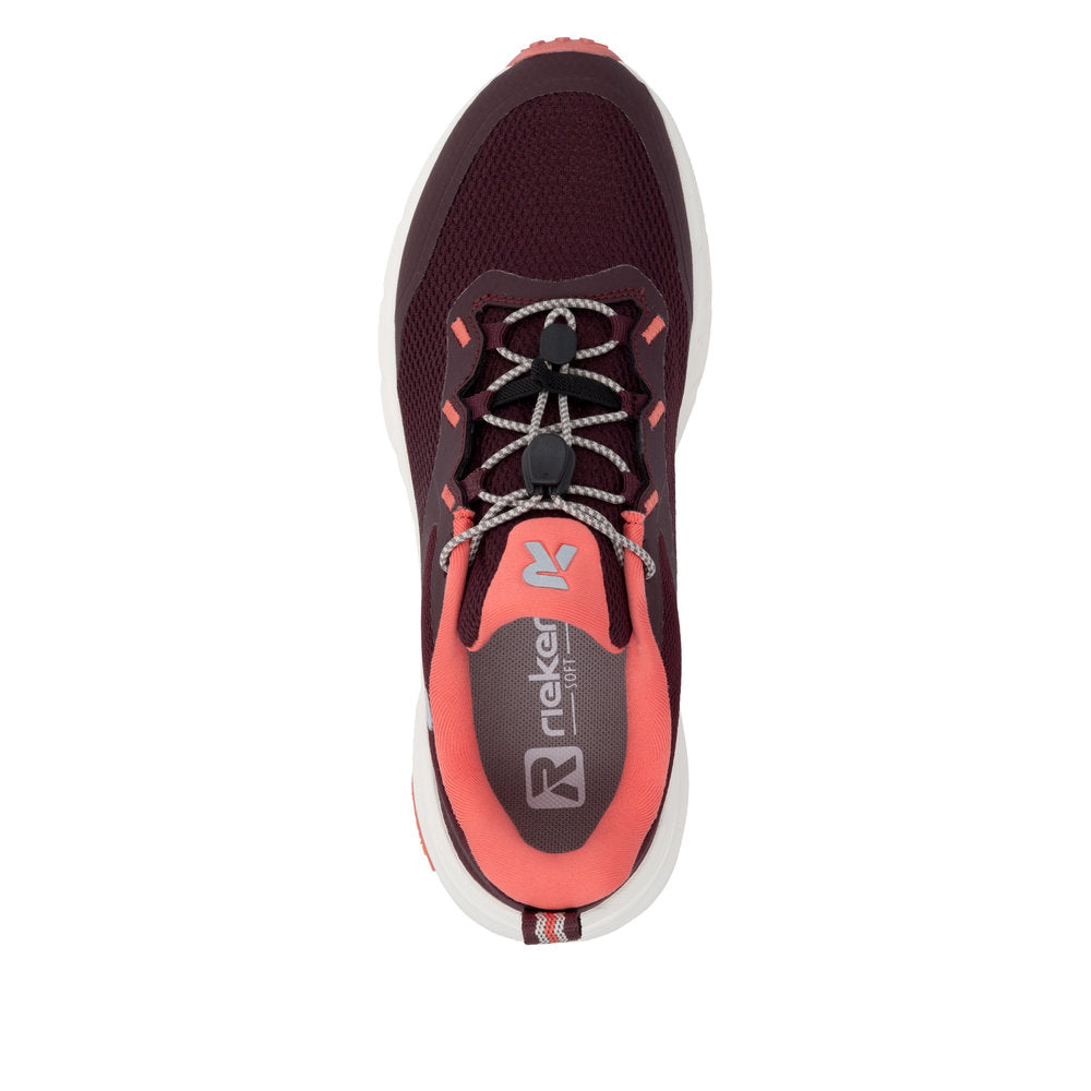Rieker Drew W4502-30 Bordeaux Sneaker