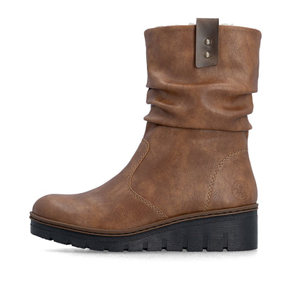 Rieker Prisca X9155-24 Tan Boot