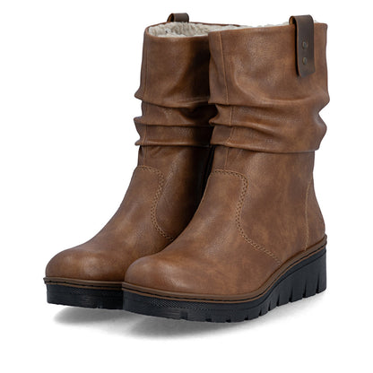 Rieker Prisca X9155-24 Tan Boot