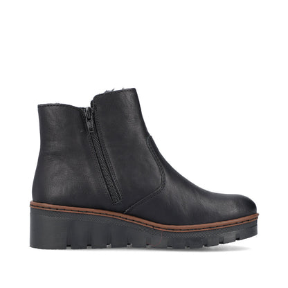 Rieker Prisca X9165-00 Black Boot