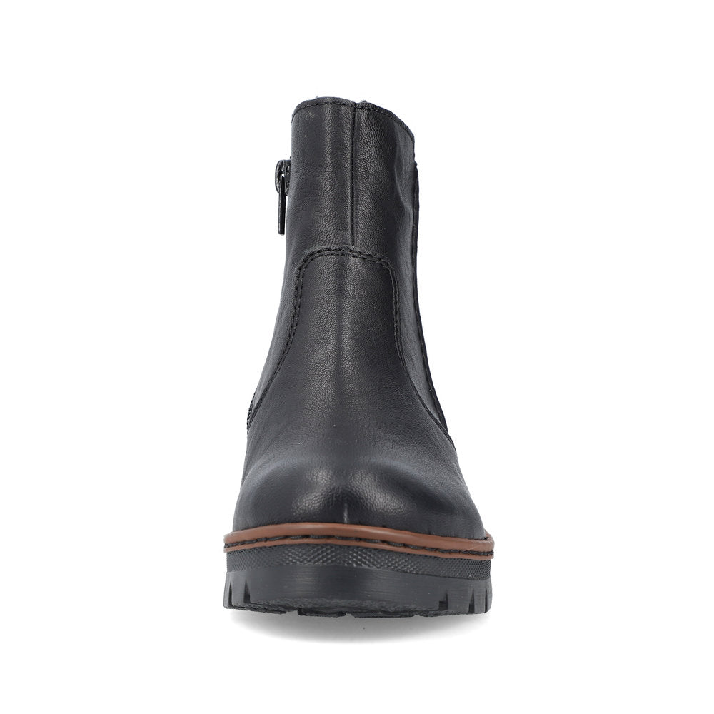 Rieker Prisca X9165-00 Black Boot