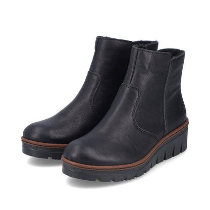 Rieker Prisca X9165-00 Black Boot