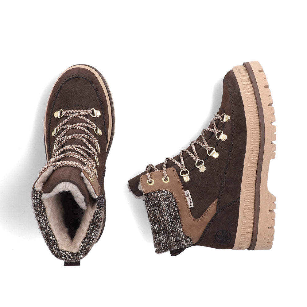 Rieker Trudie Y6210-25 Brown Boot