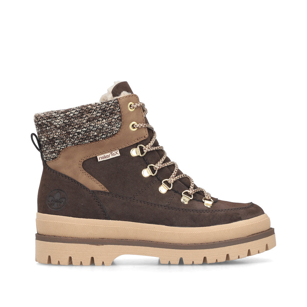 Rieker Trudie Y6210-25 Brown Boot