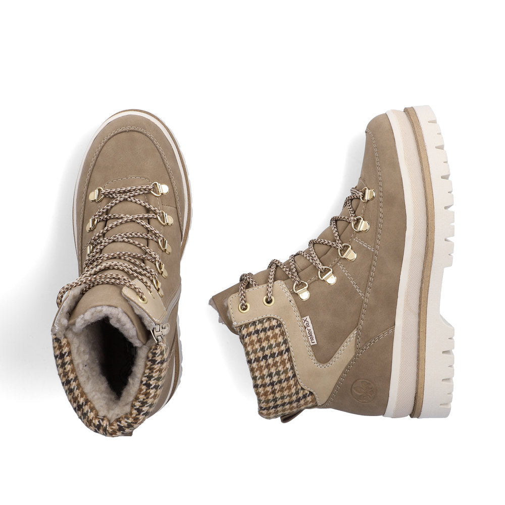 Rieker Trudie Y6210-64 Beige Boot
