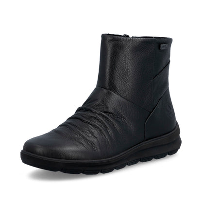 Rieker Berta Z0066-00 Black Boot
