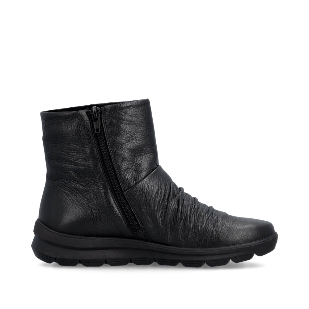 Rieker Berta Z0066-00 Black Boot
