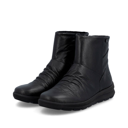 Rieker Berta Z0066-00 Black Boot