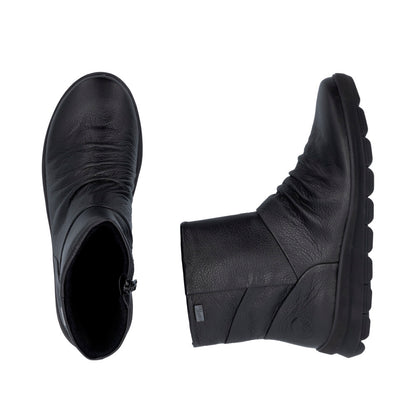 Rieker Berta Z0066-00 Black Boot