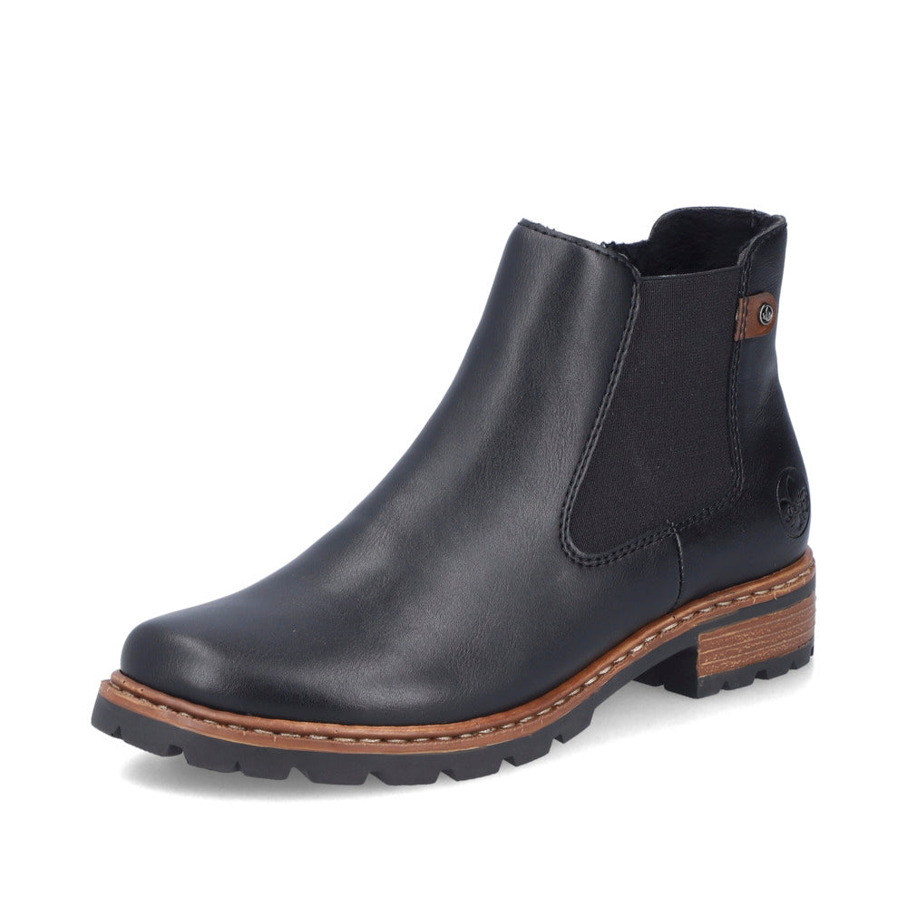 Rieker Britta Z9354-00 Black Boot