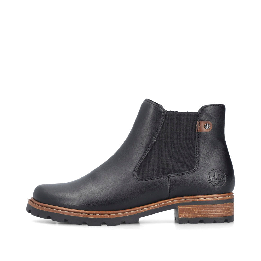 Rieker Britta Z9354-00 Black Boot
