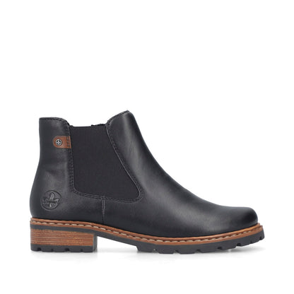 Rieker Britta Z9354-00 Black Boot