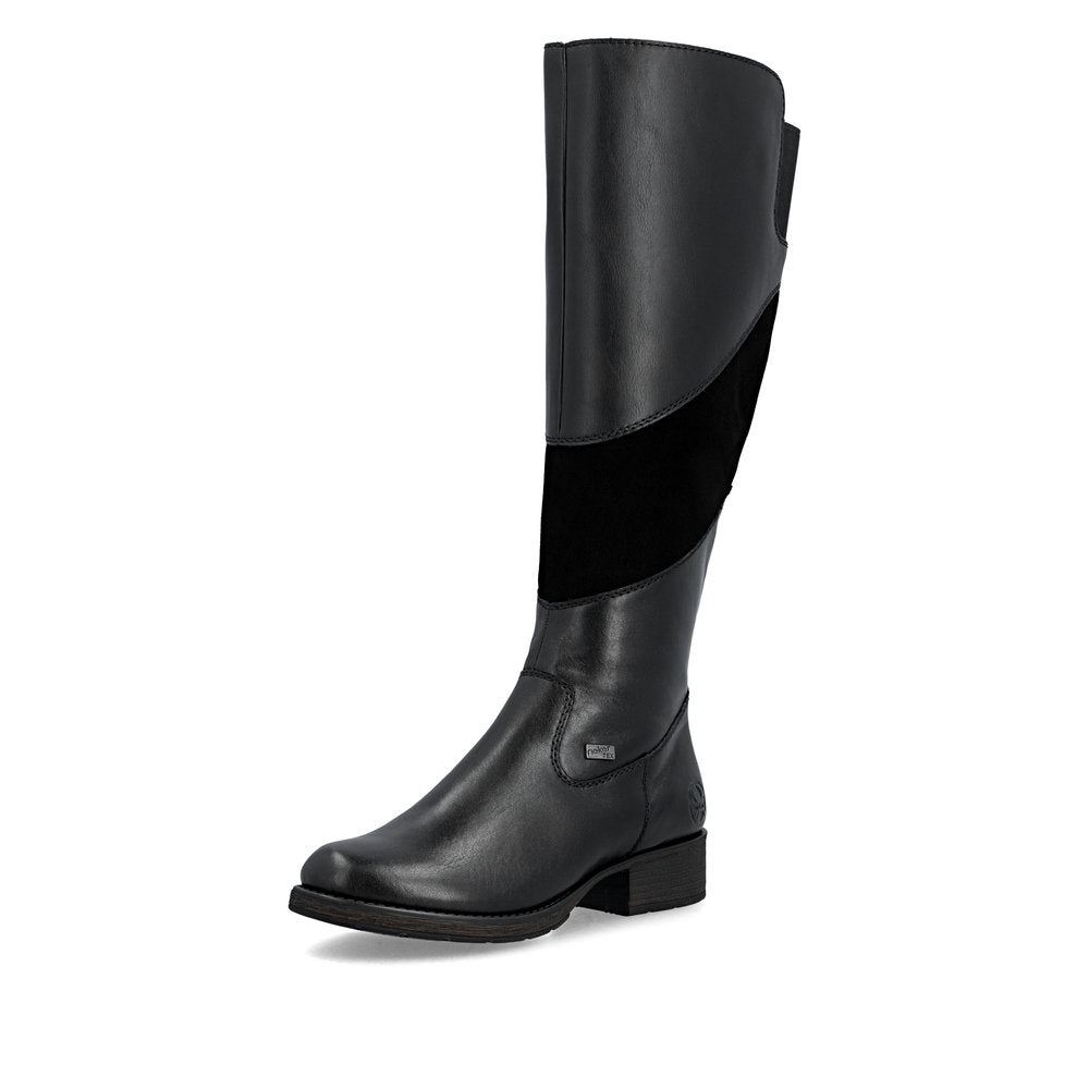 Rieker Faith Z9566-00 Black Boot