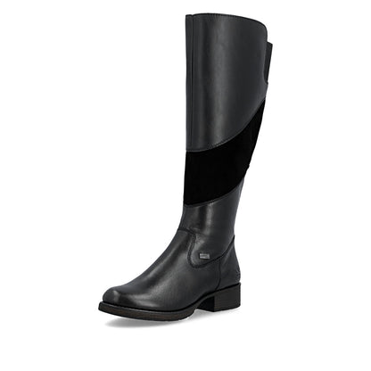 Rieker Faith Z9566-00 Black Boot