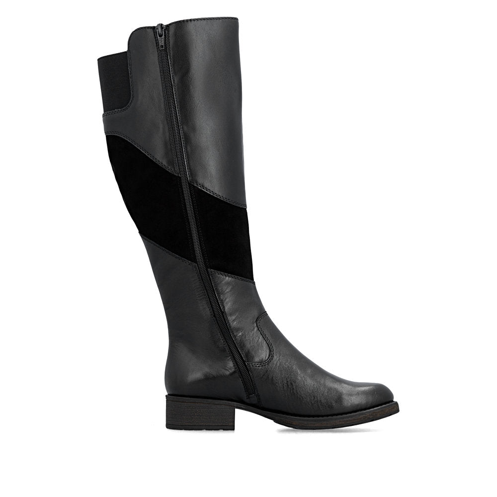 Rieker Faith Z9566-00 Black Boot