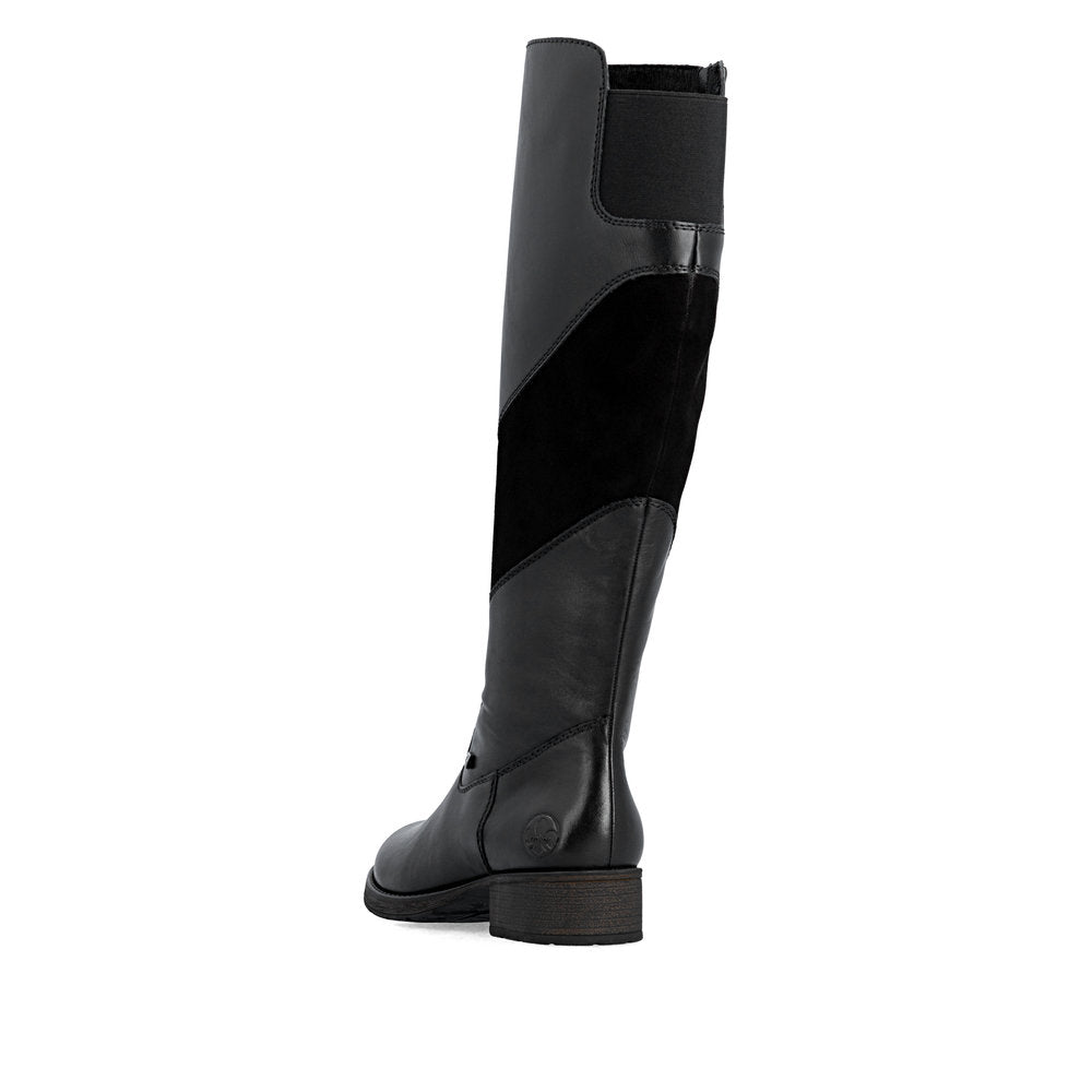 Rieker Faith Z9566-00 Black Boot