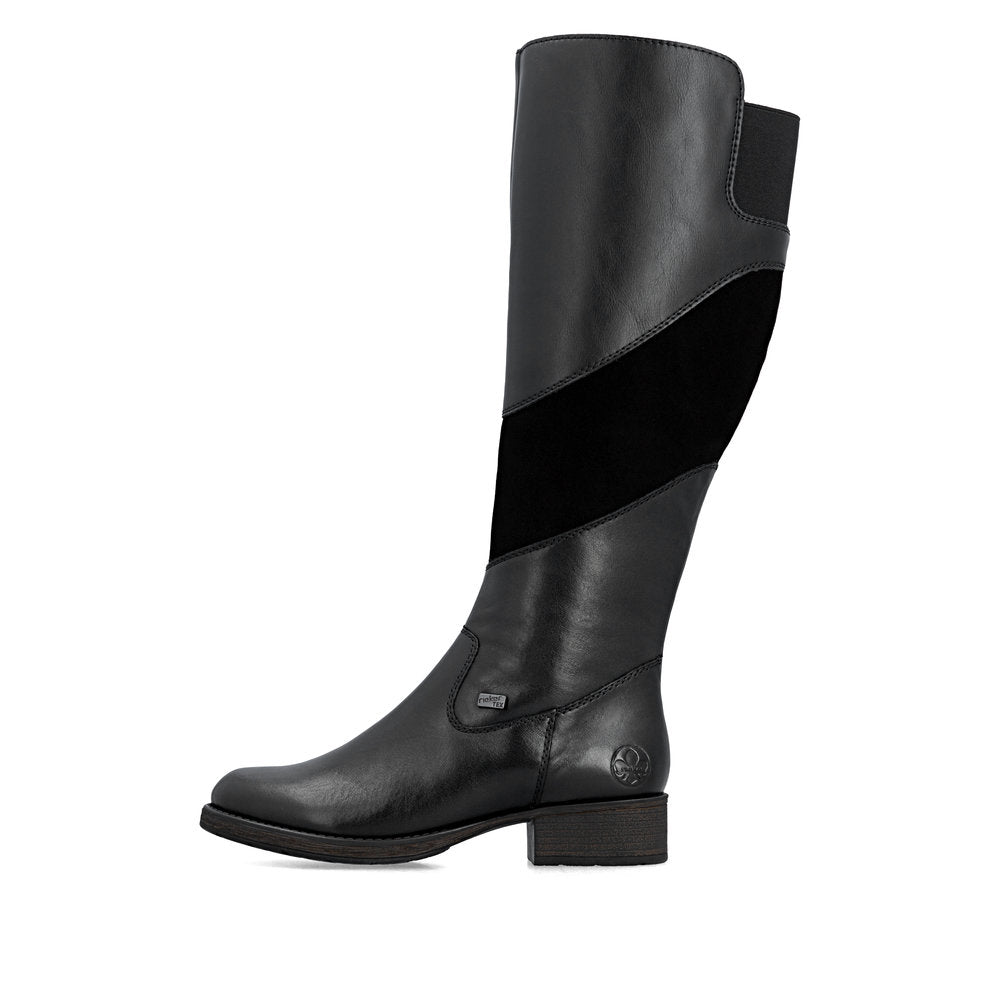 Rieker Faith Z9566-00 Black Boot